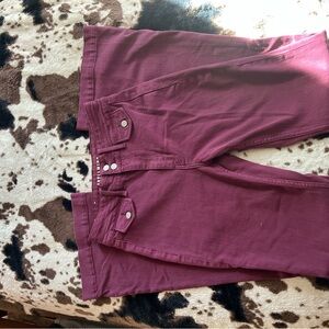 Womens plum idyllwind flare jeans